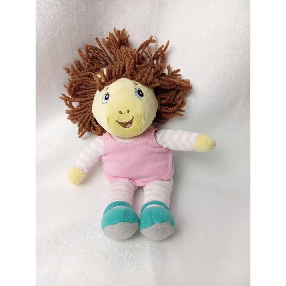 Arthur DW Plush Doll Kids Preferred Marc Brown 2011 Pink Outfit 9"